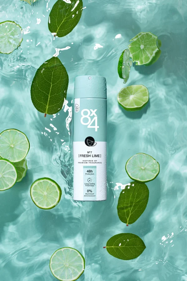8×4 Deodorant Spray N°7 Fresh Lime 5
